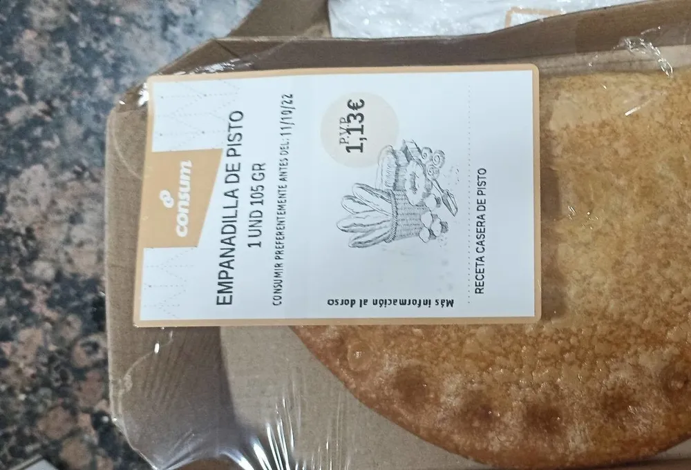 Empanadilla de pisto
