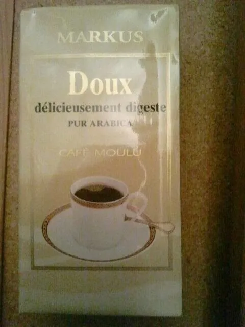 Café Moulu Doux Pur Arabica 500g