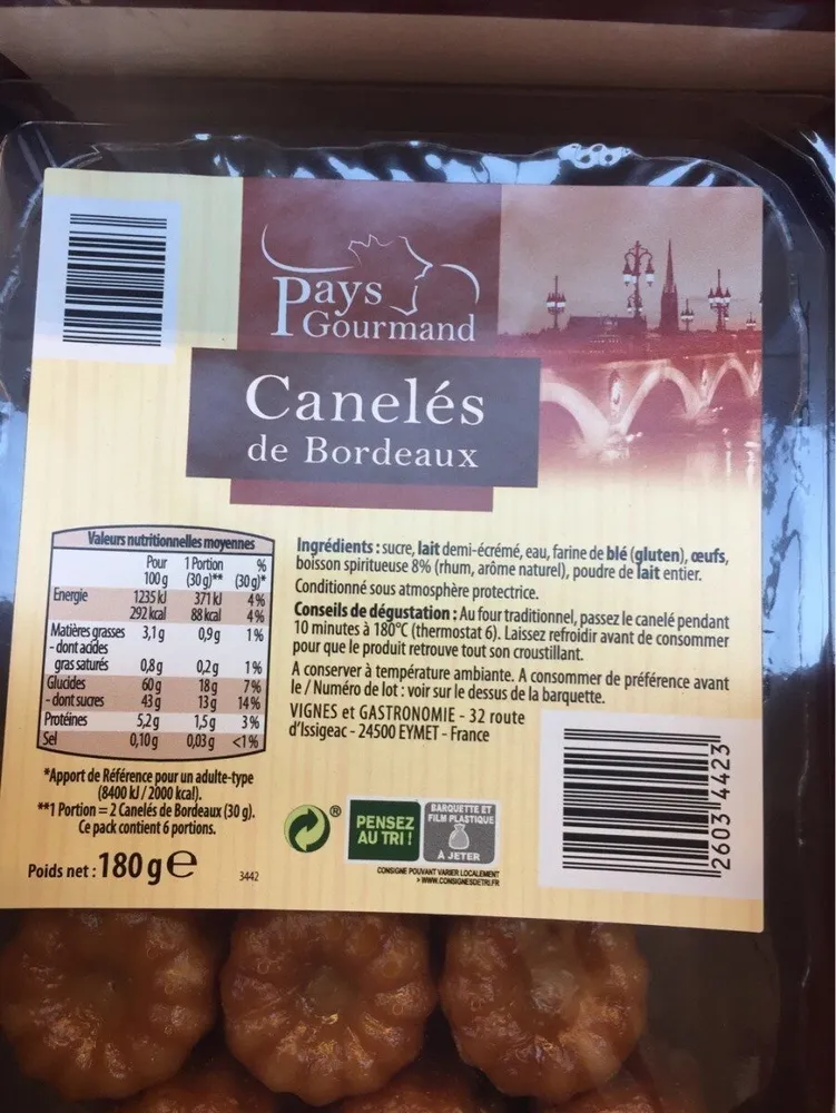 Canelés de Bordeaux