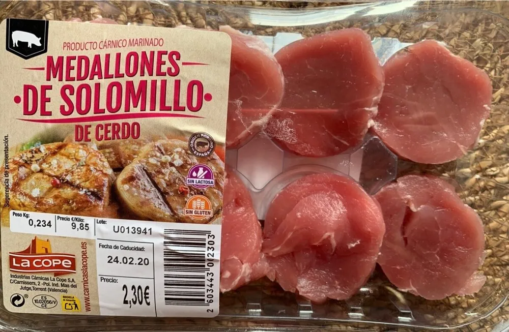 Medallones de salomillo de cerdo