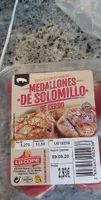 Carne medallones de solomillo de cerdo