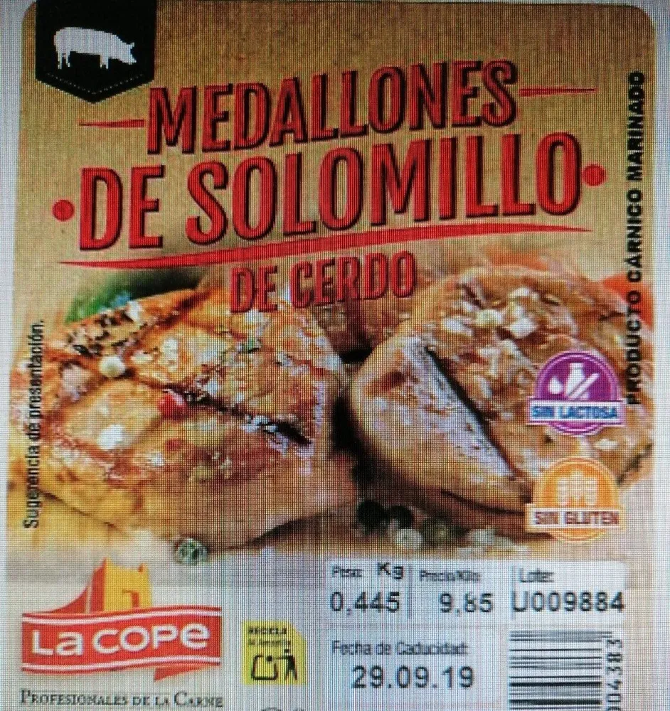 Medallones de solomillo de cerdo