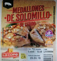 Medallones de solomillo de cerdo