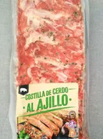 Costilla de cerdo al ajillo
