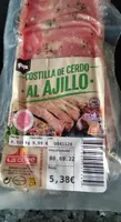 COSTILLA DE CERDO AL AJILLO