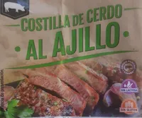 Costilla de cerdo al ajillo