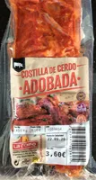 Costilla de cerdo adobada