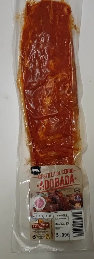 Costilla de cerdo