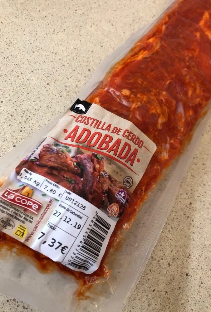 Costilla de cerdo