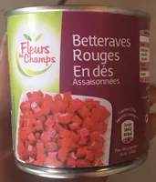 Betteraves Rouges en dés assaisonnées