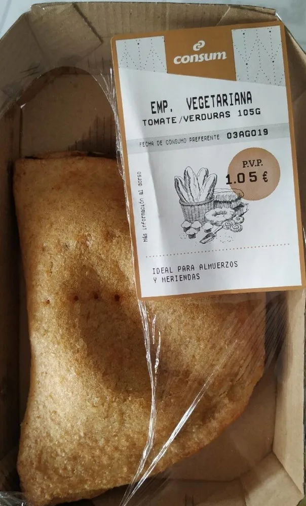 Empanadilla vegetariana