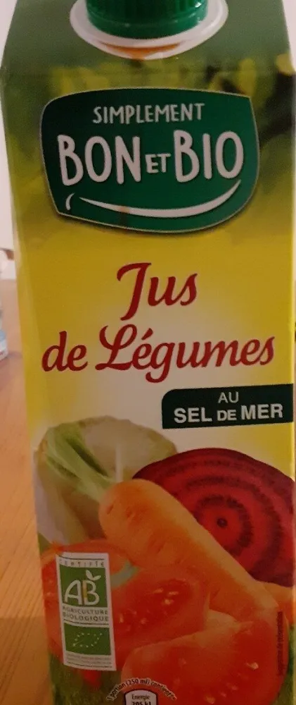 Jus de légumes