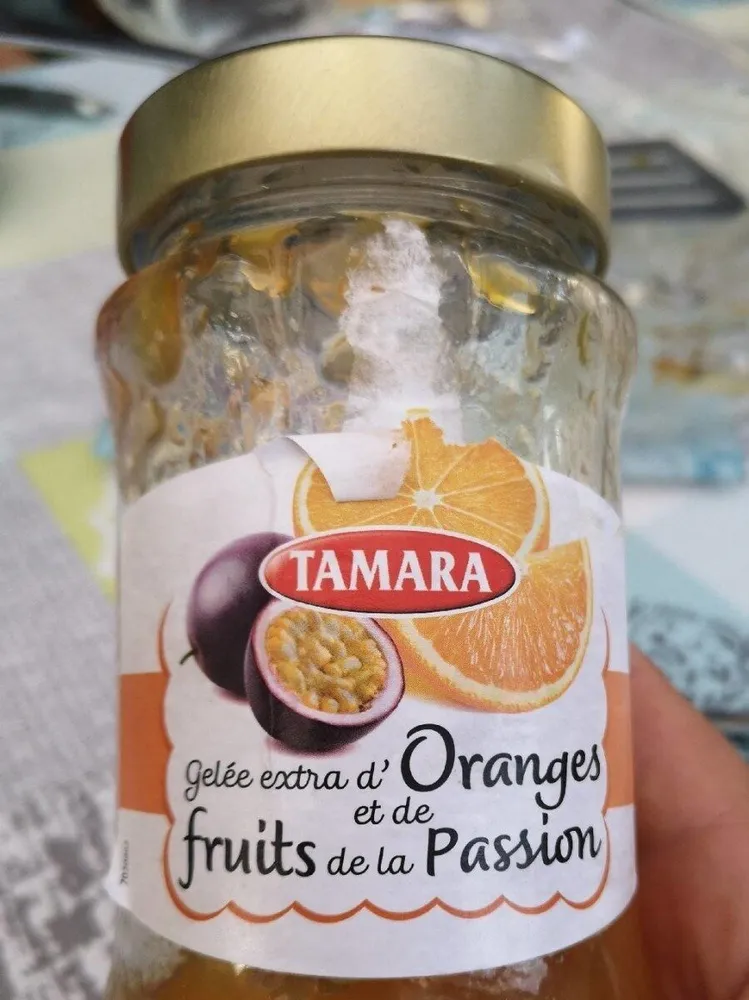 Gelée extra d'oranges et de fruits de la passion