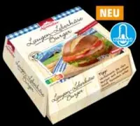 Laugen-Leberkäse Burger
