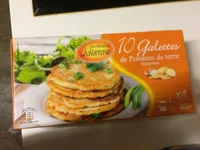 10 galettes pommes de terre surgelees