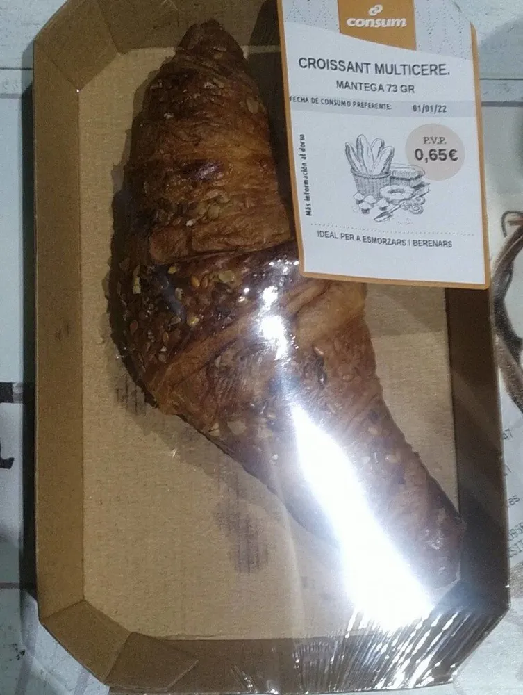 Croissant multicereales