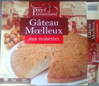 Gâteau moelleux au noisettes