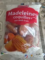 Madeleines coquilles aux œufs frais