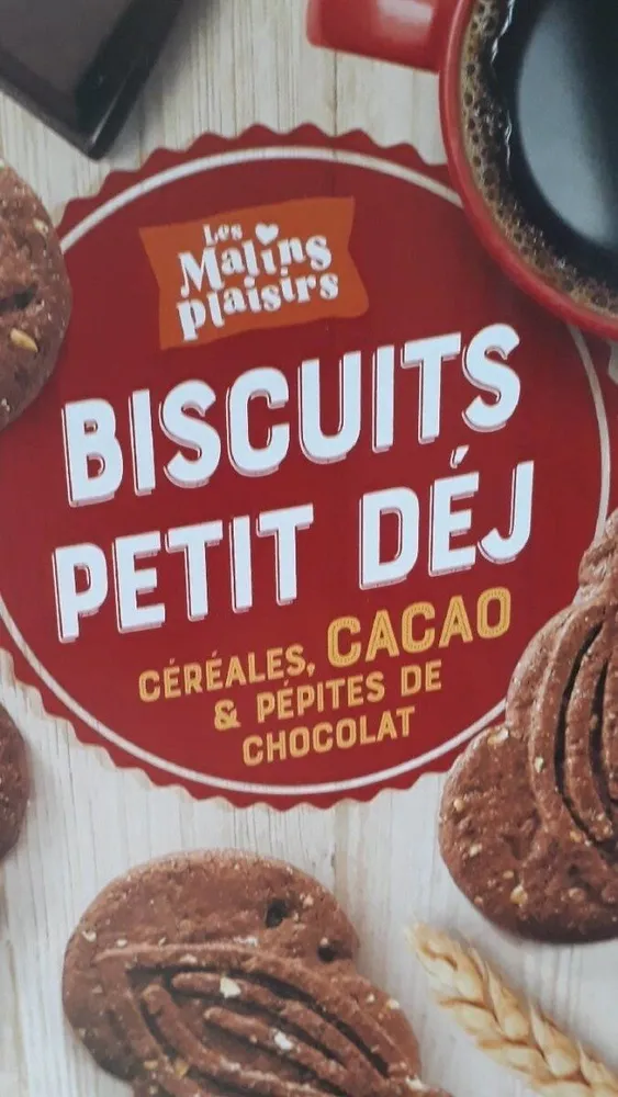 Biscuits petit dej