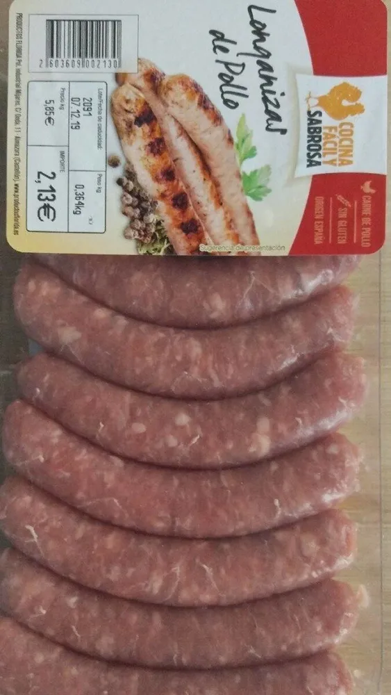 Longanizas de pollo