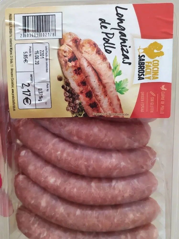 Longanizas de pollo
