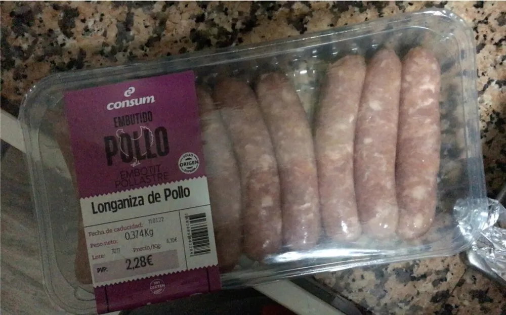 Longaniza de pollo