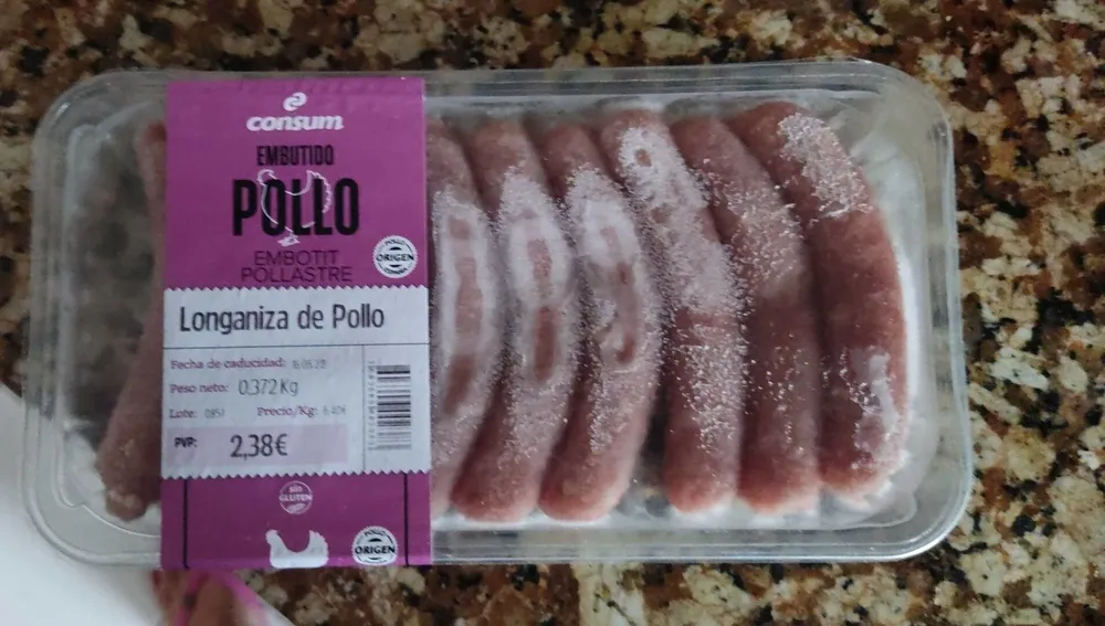 Embutido pollo