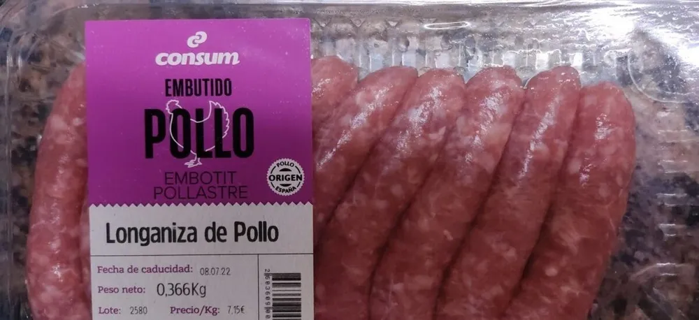 Longaniza de Pollo