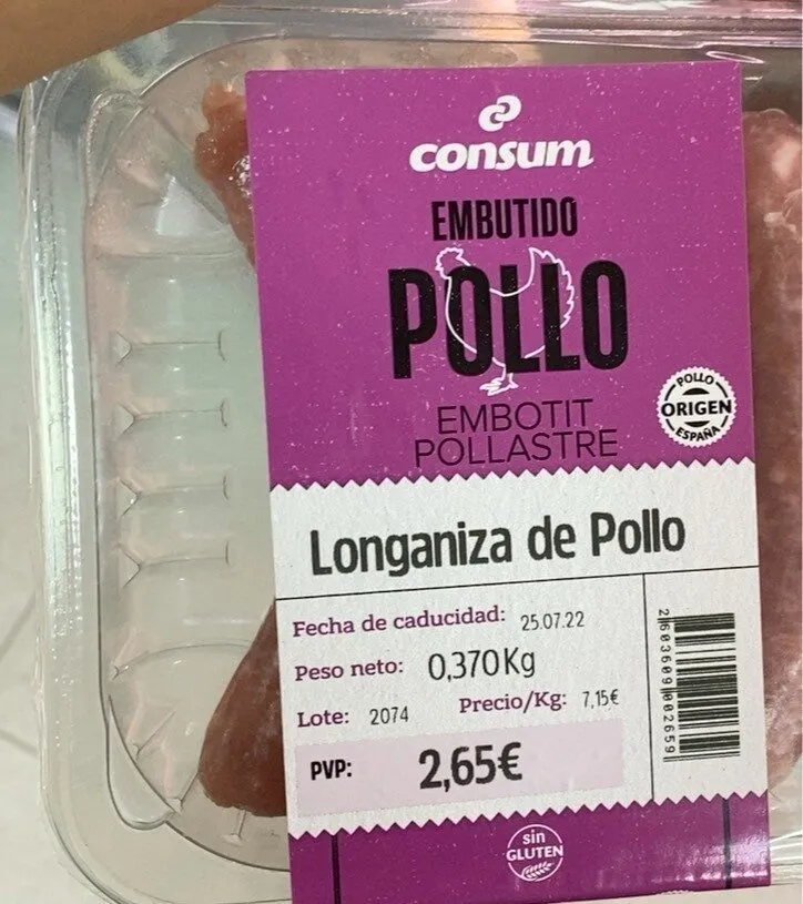 Longaniza de Pollo
