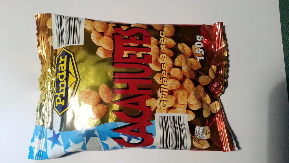 Cacahuètes grillées à sec