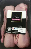 4 cailles prêtes à cuire