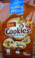 Mini cookies aux pépites de chocolat