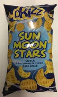 SUN MOON STARS SNACK À LA POMME DE TERRE SALÉ ÉPICÉ
