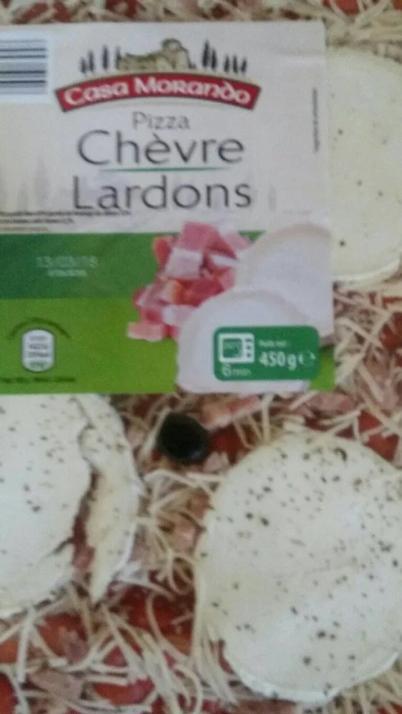 Pizza Lardons Chèvre