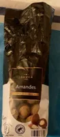 Amandes enrobées au chocolat au lait