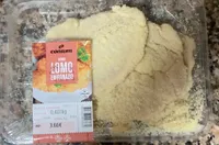 Filetes de pollo marinado empanado