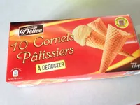 Cornets pâtissiers