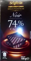 Chocolat noir 74% cacao