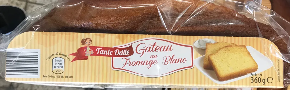 Gâteau au fromage blanc