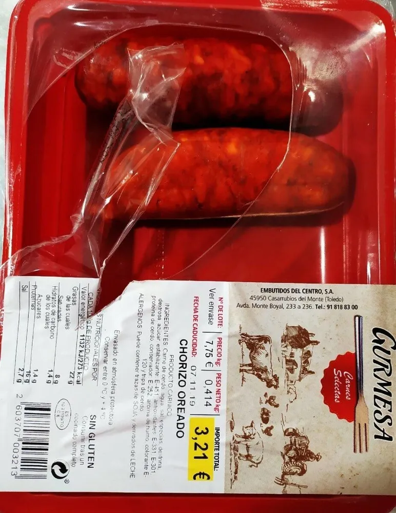 chorizo oreado
