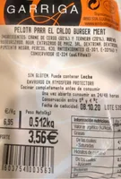 Pelota para el caldo Burguer Meat