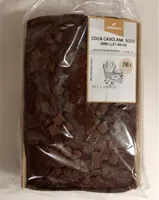 Coca casolana xoco amb llet