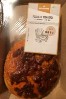 Focaccia sobrasada i formatge