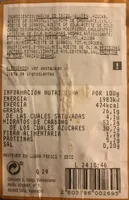 Coca rellena de cacao