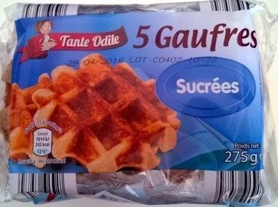 5 Gaufres sucrées