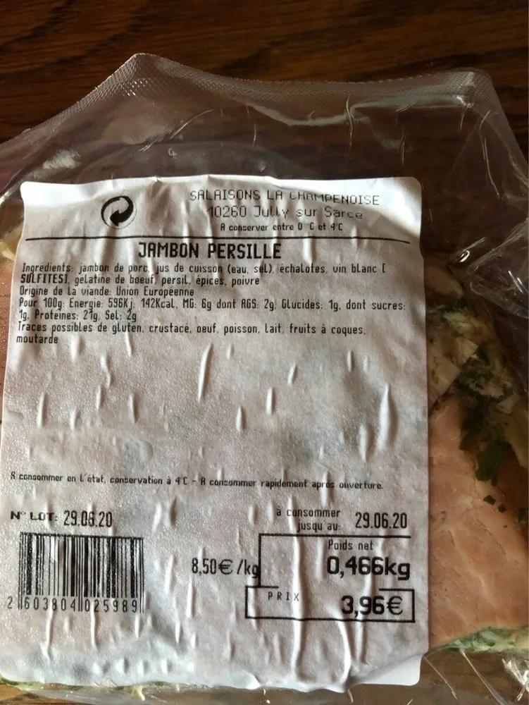 Jambon persille