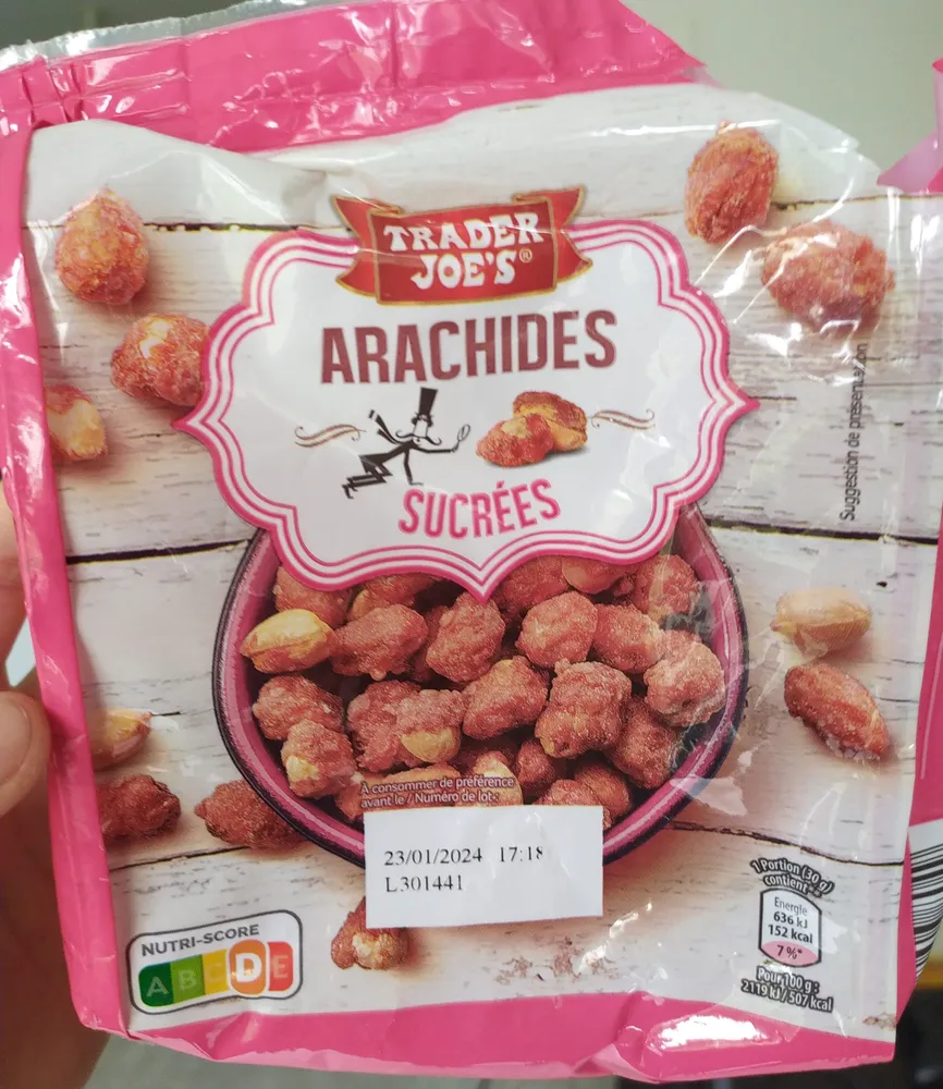 Arachides sucrées