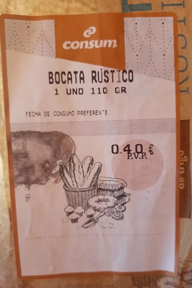 Bocata rústico