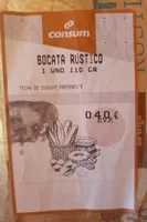 Bocata rústico