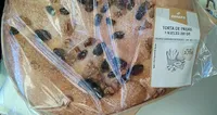 Torta de pasas y nueces
